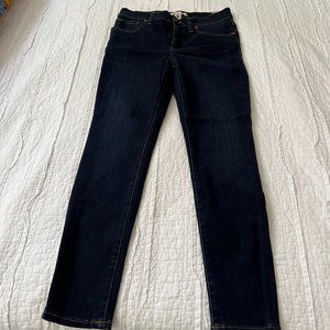 New with tags: Madewell Petite 9" Mid-Rise Skinny Jeans in Larkspur.Wash Size 27